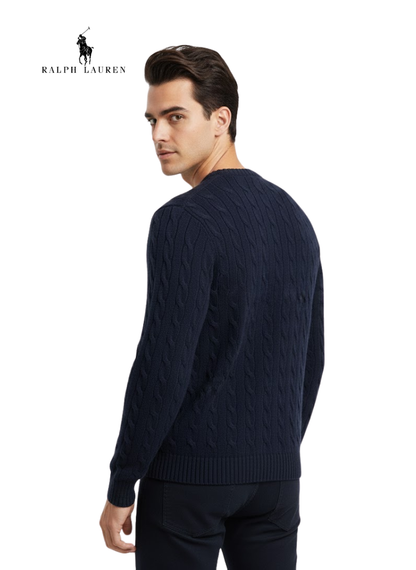 Men's Cable Knit Pullover R&L® | Limited Edition