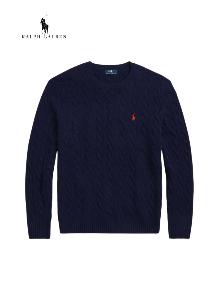 Men's Cable Knit Pullover R&L® | Limited Edition