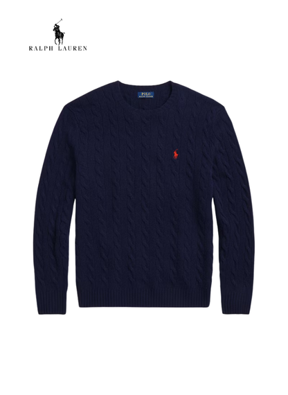 Men's Cable Knit Pullover R&L® | Limited Edition