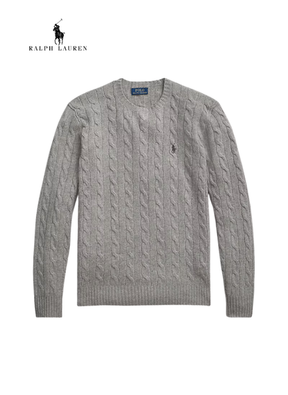 Men's Cable Knit Pullover R&L® | Limited Edition