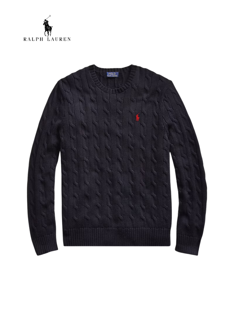 Men's Cable Knit Pullover R&L® | Limited Edition