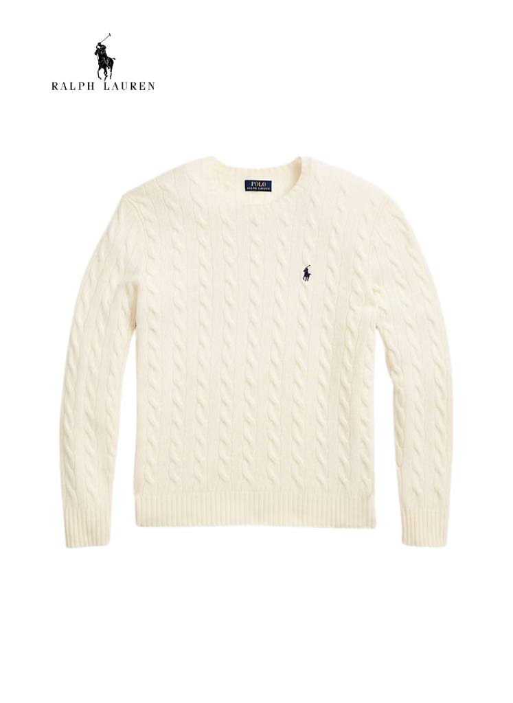Men's Cable Knit Pullover R&L® | Limited Edition