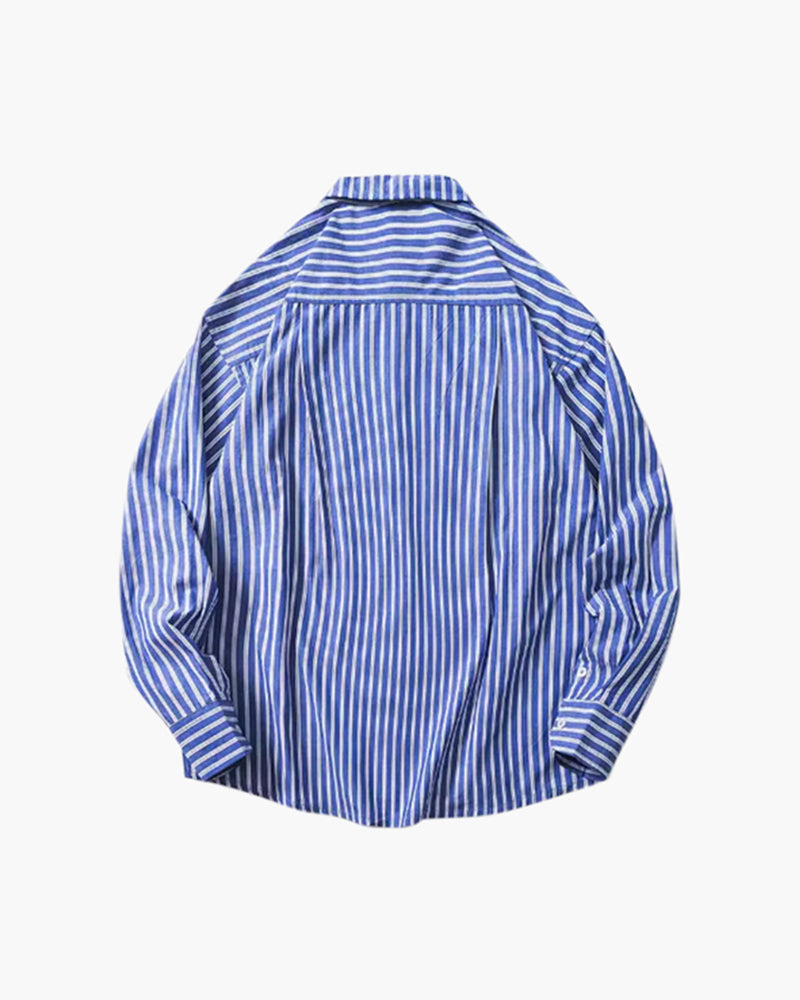 Striped oversized shirt – milano®