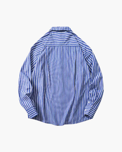 Striped oversized shirt – milano®