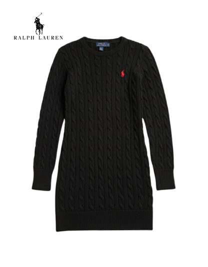 Women's Cable Knit Jumper Dress R&L® | Limited Edition