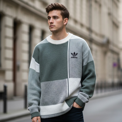 Adidas - Retro Blocks Premium Pullover