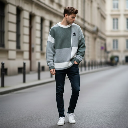 Adidas - Retro Blocks Premium Pullover